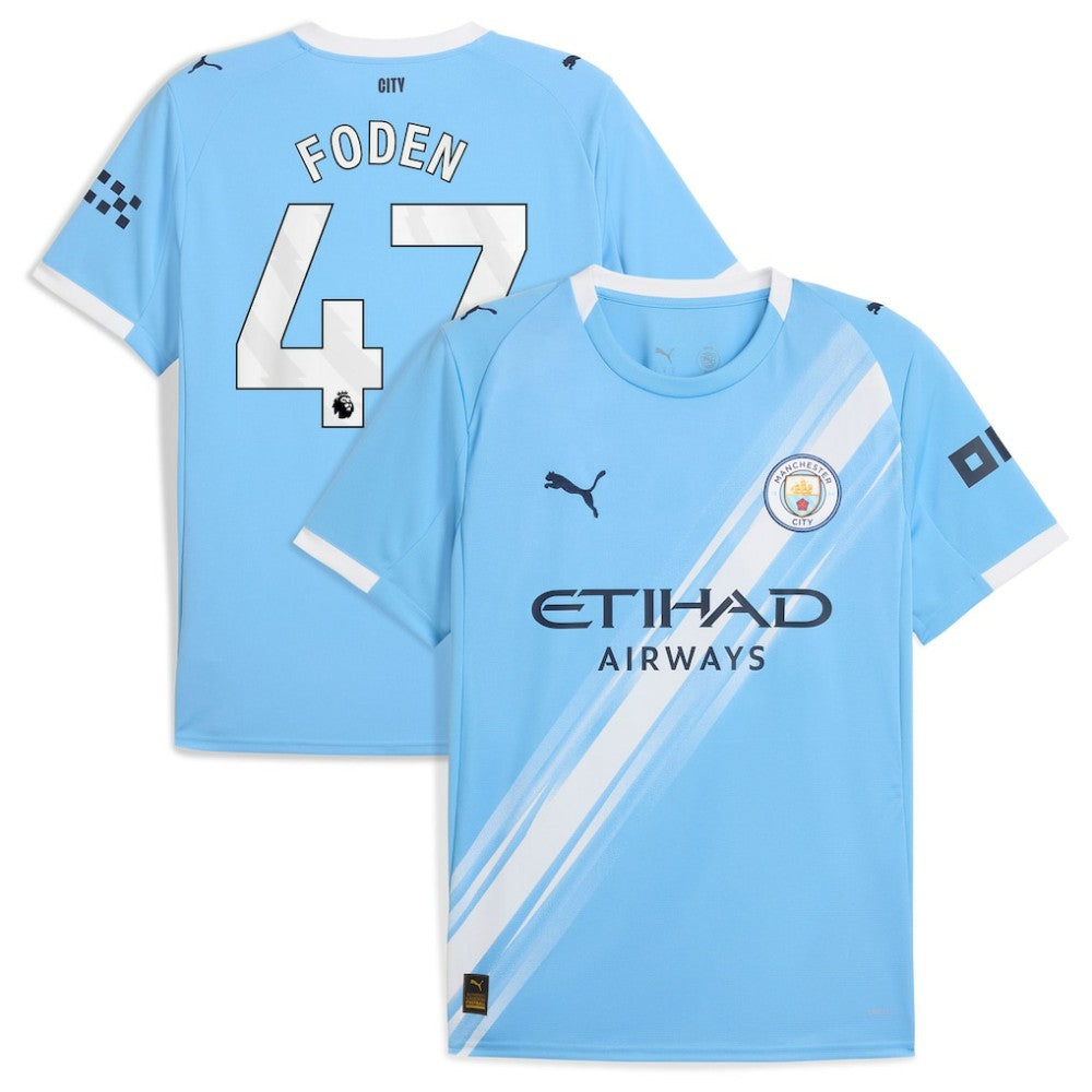 Phil Foden Manchester City 2025/26 Home Replica Player Jersey - Sky Blue | Puma outlet