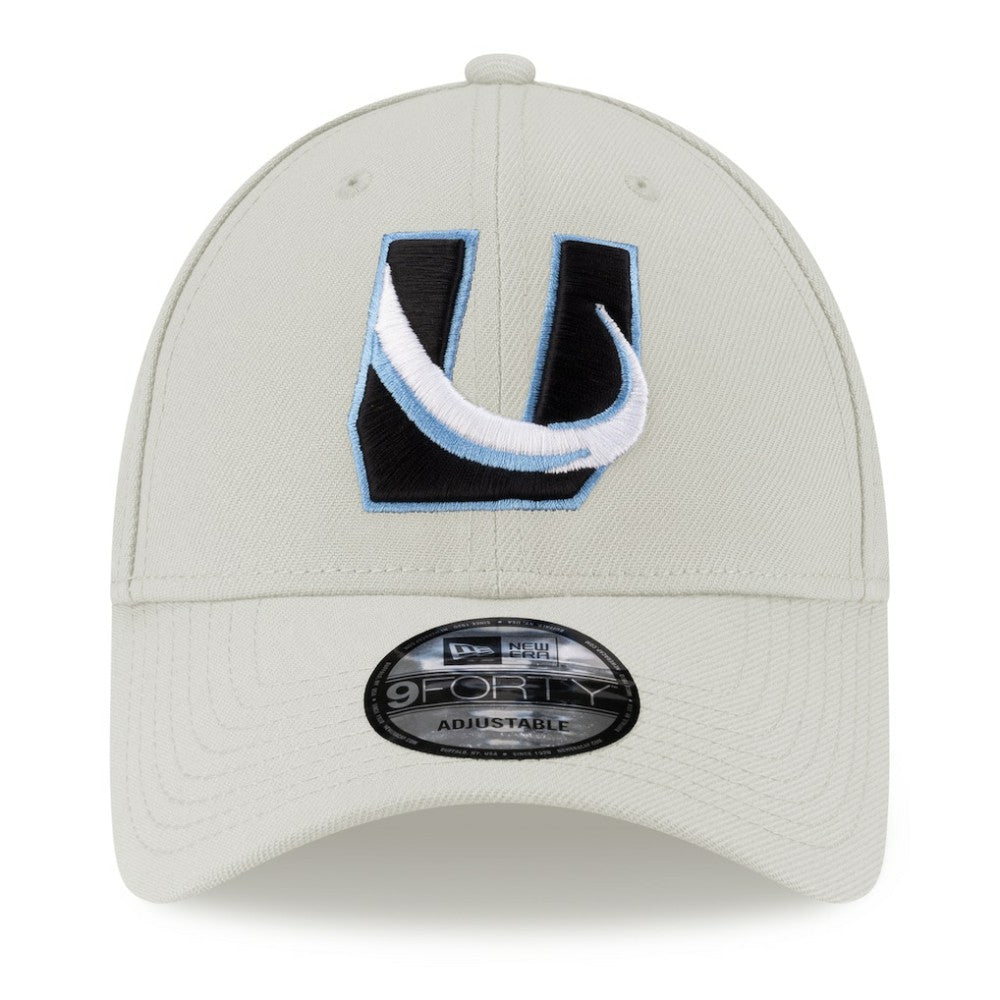 Utah Mammoth New Era 9FORTY Adjustable Hat Cream