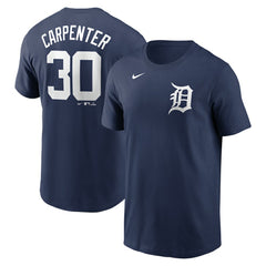 Kerry Carpenter Detroit Tigers Fuse Name & Number T-Shirt - Navy | Nike
