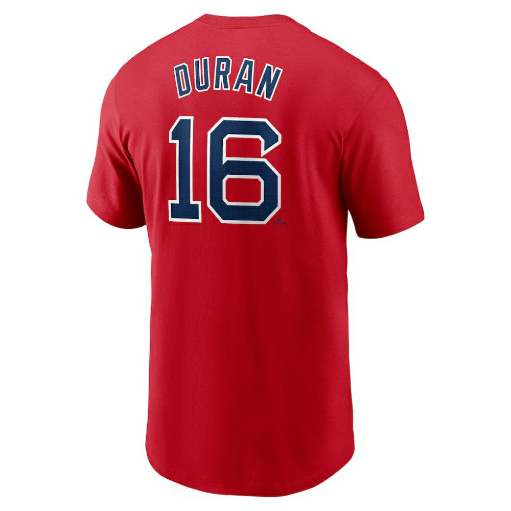 Jarren Duran Boston Red Sox Fuse Name & Number T-Shirt - Red | Nike