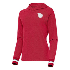 Cleveland Guardians Antigua Women's Trek Pullover Hoodie - Red