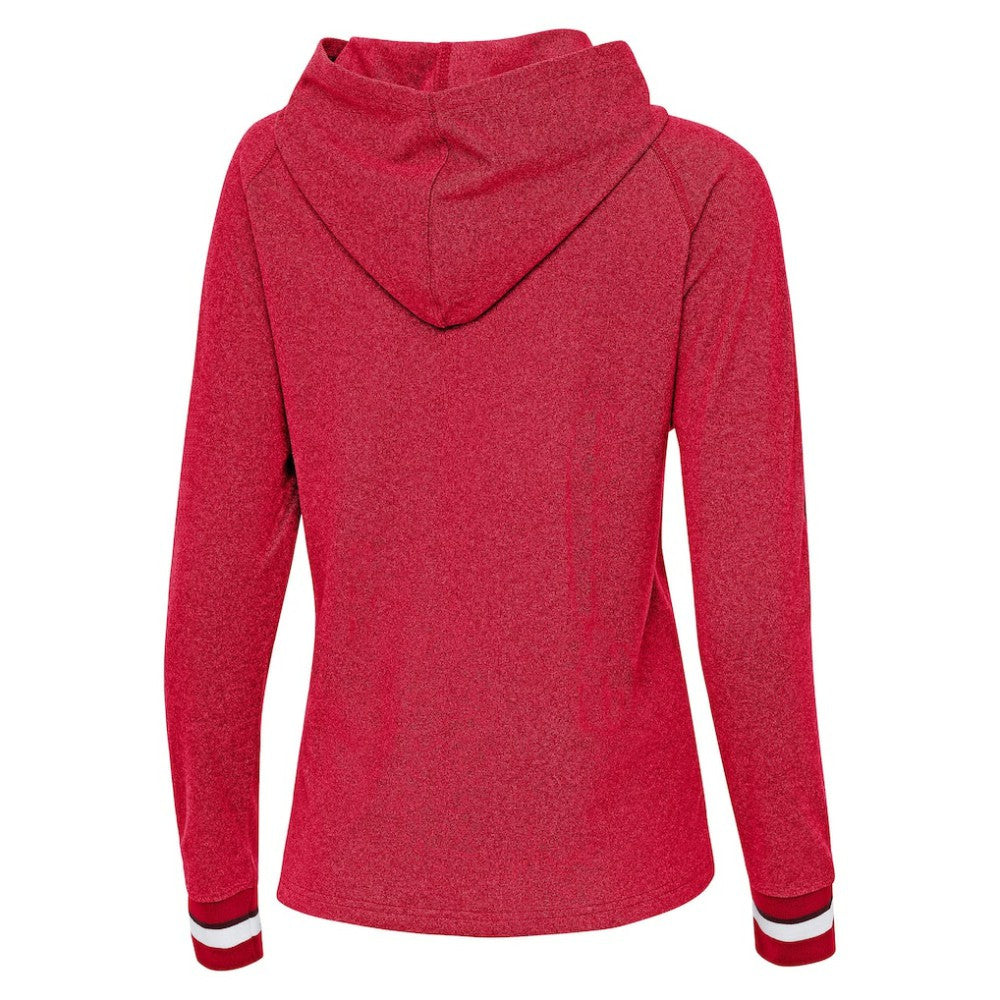 Boston Red Sox Antigua Women's Trek Pullover Hoodie - Red
