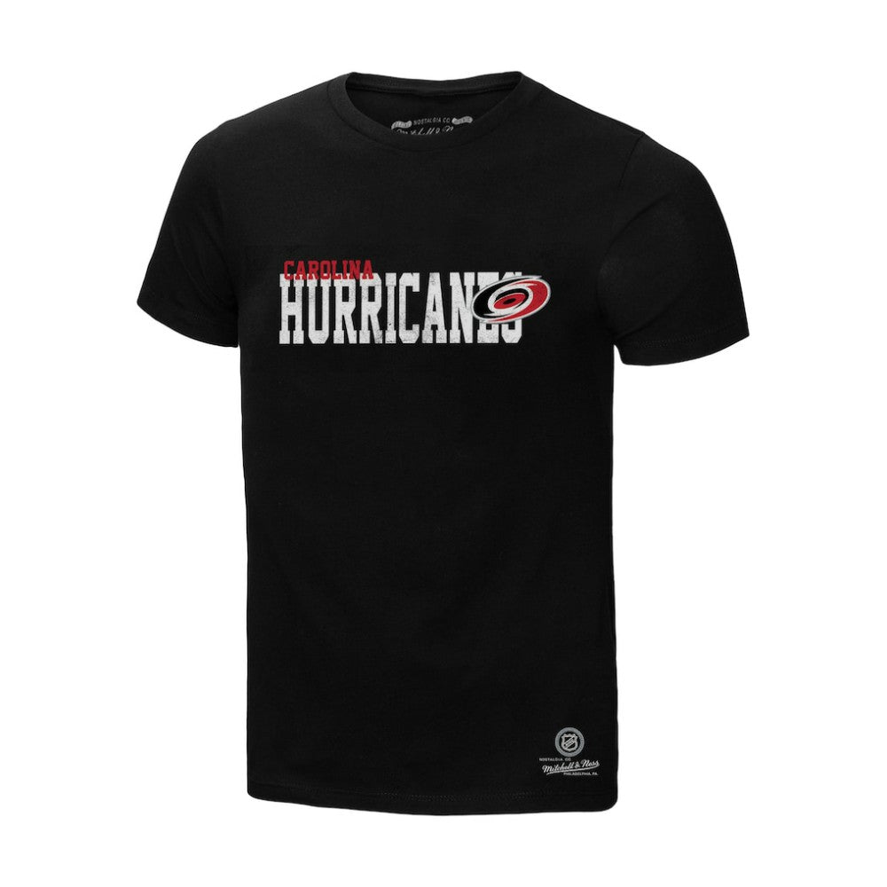 Carolina Hurricanes Mitchell & Ness Home T-Shirt Black