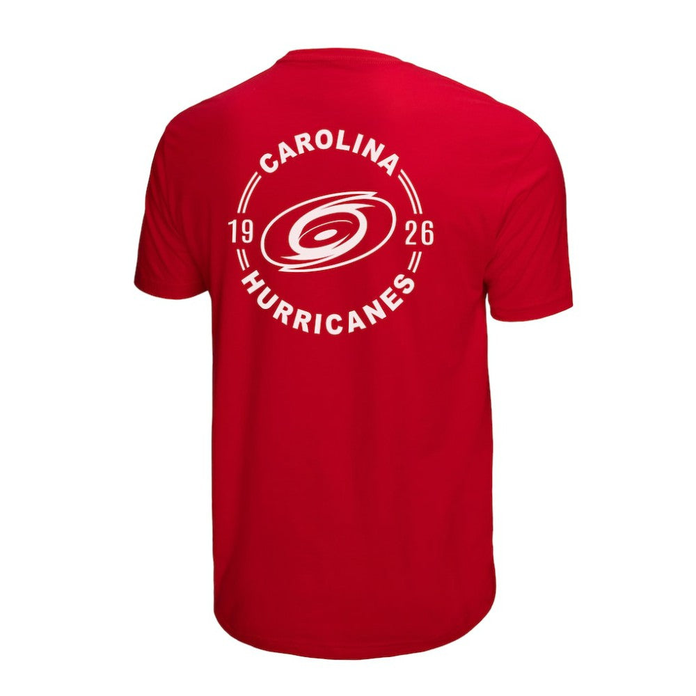 Carolina Hurricanes Mitchell & Ness Core Penalty Box 3.0 T-Shirt Red