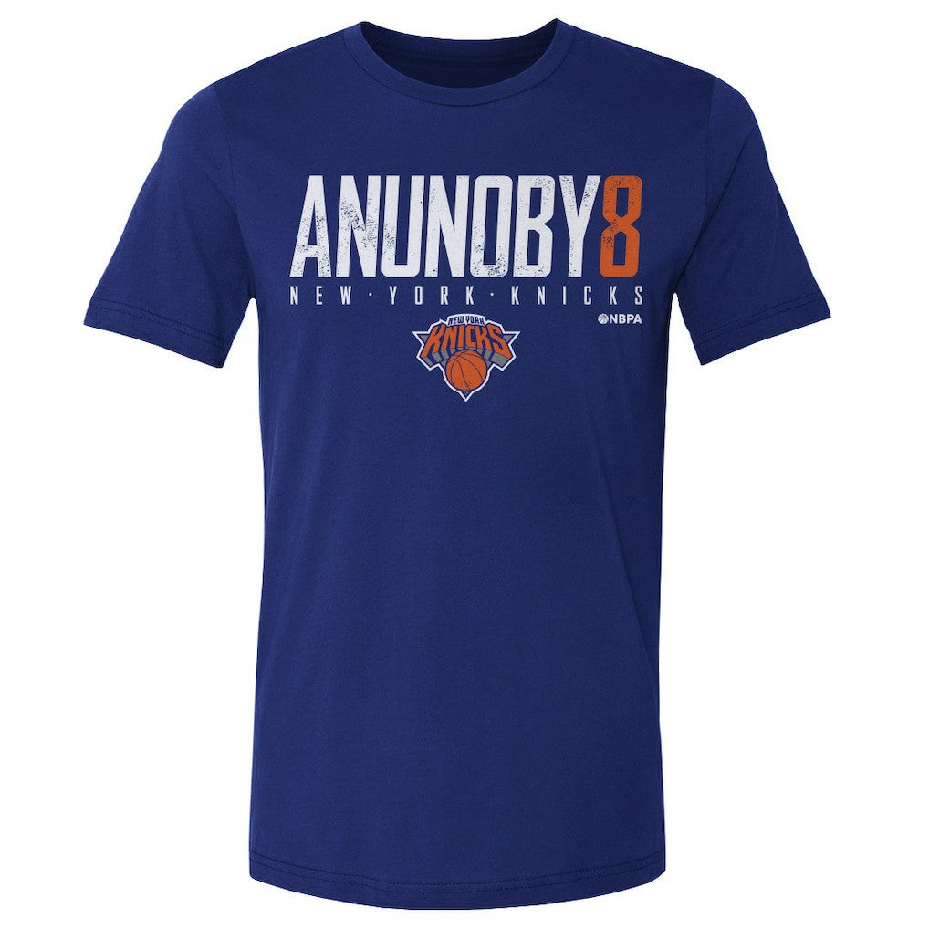 OG Anunoby New York Knicks 500 Level Elite Player T-Shirt - Blue for sale