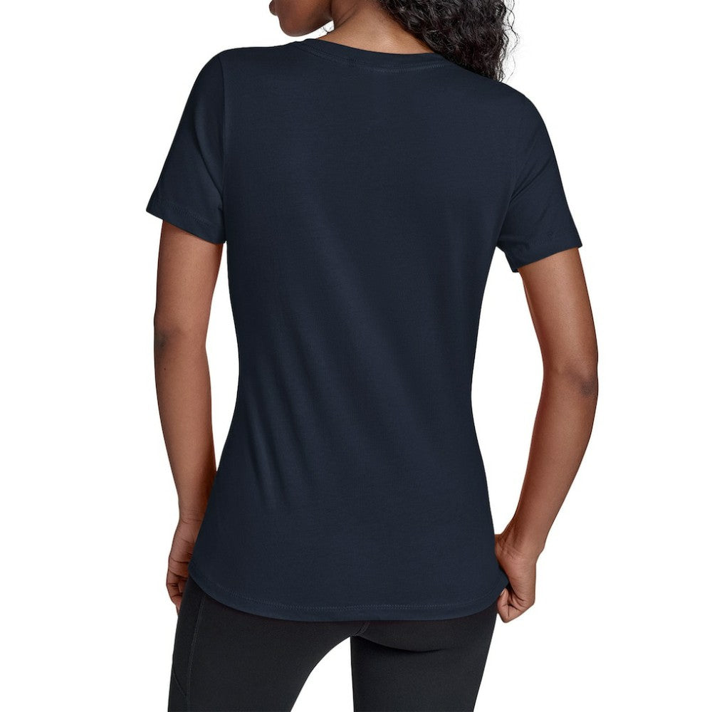 Detroit Tigers Starter Women's Team Color Shading V-Neck T-Shirt - Navy