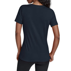 Cleveland Guardians Starter Women's Team Color Shading V-Neck T-Shirt - Navy