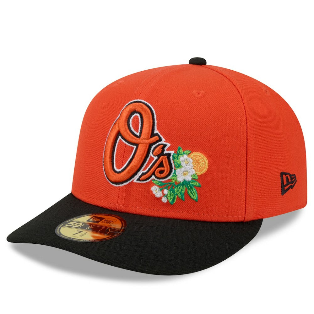 Baltimore Orioles 2026 Spring Training 59FIFTY Fitted Hat - Orange/Black | New Era
