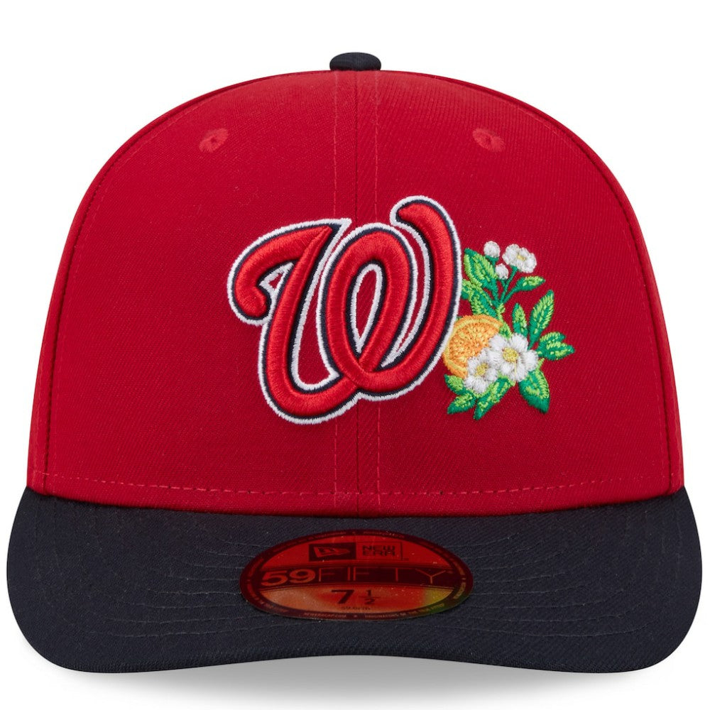 Washington Nationals 2026 Spring Training 59FIFTY Fitted Hat - Red/Navy | New Era