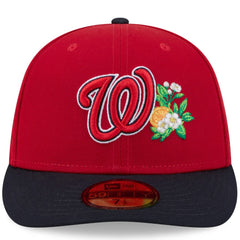 Washington Nationals 2026 Spring Training 59FIFTY Fitted Hat - Red/Navy | New Era