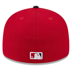 Washington Nationals 2026 Spring Training 59FIFTY Fitted Hat - Red/Navy | New Era