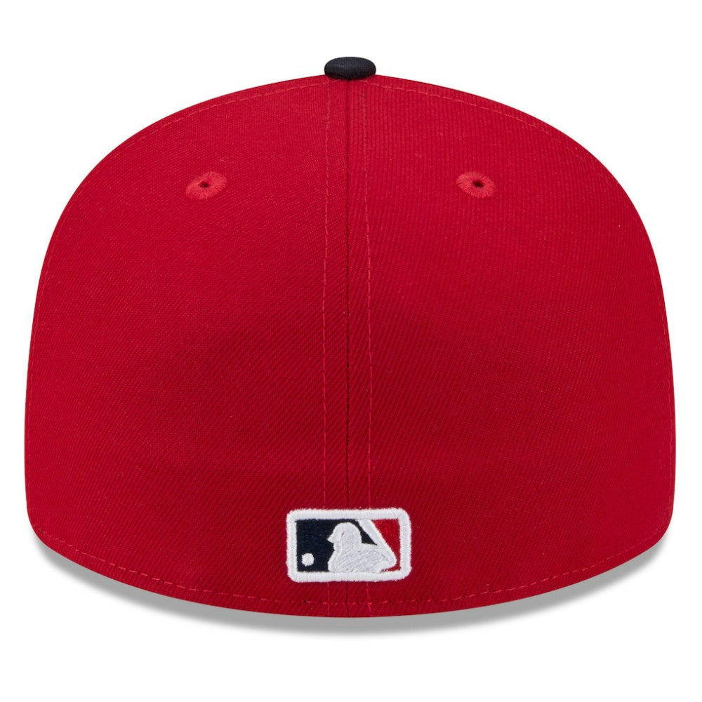 Atlanta Braves 2026 Spring Training 59FIFTY Fitted Hat - Red/Navy | New Era