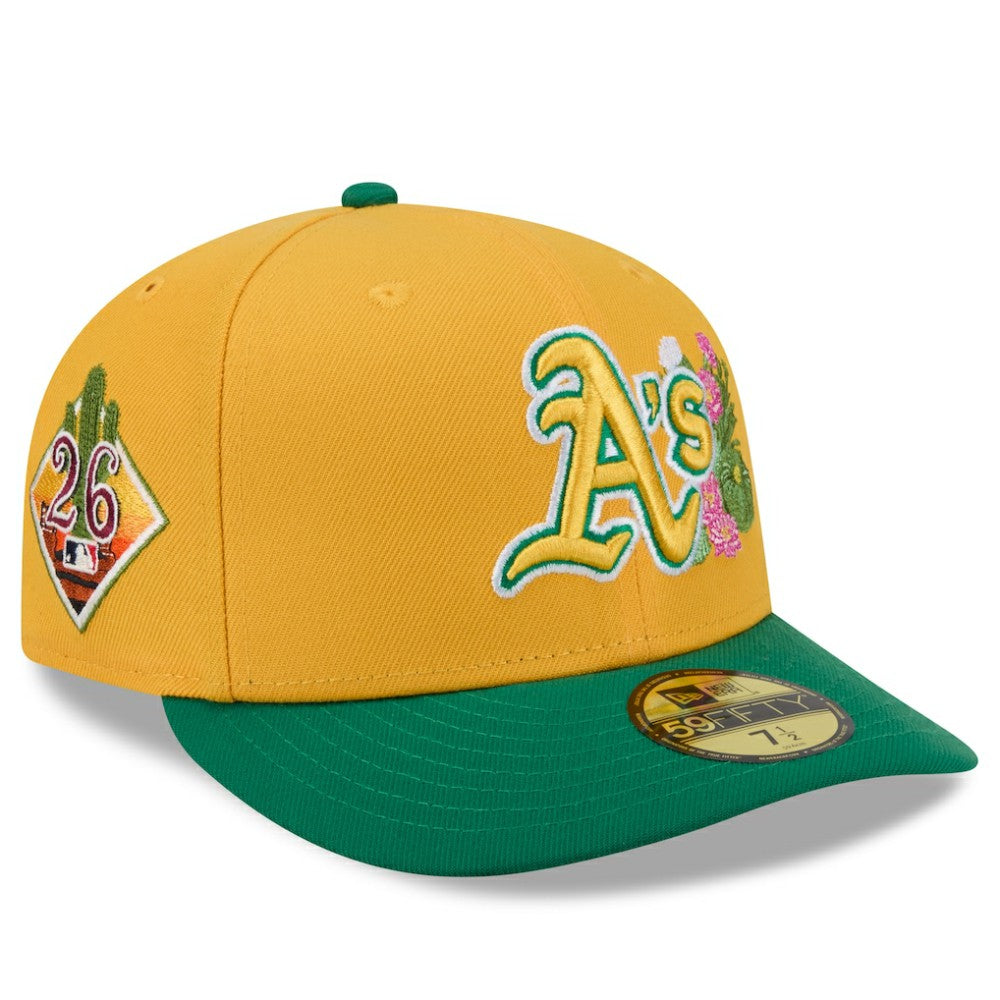 Athletics 2026 Spring Training 59FIFTY Fitted Hat - Gold/Green | New Era