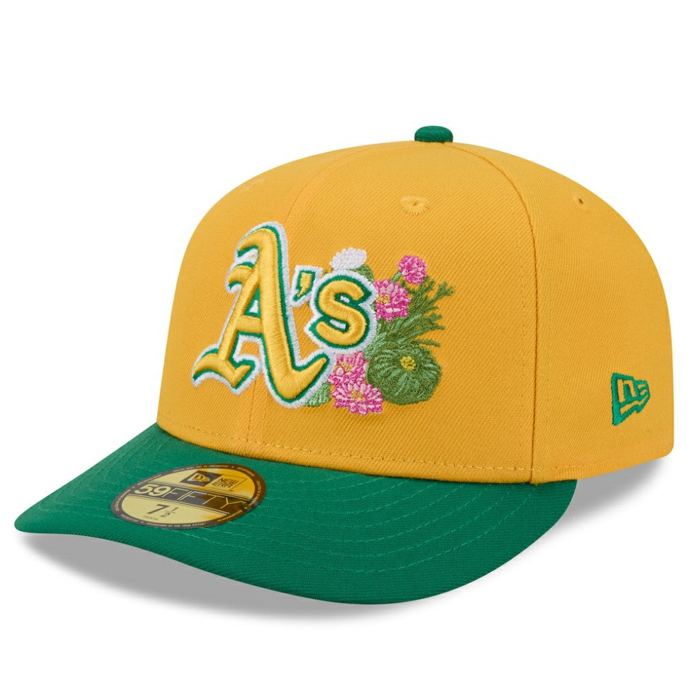 Athletics 2026 Spring Training 59FIFTY Fitted Hat - Gold/Green | New Era