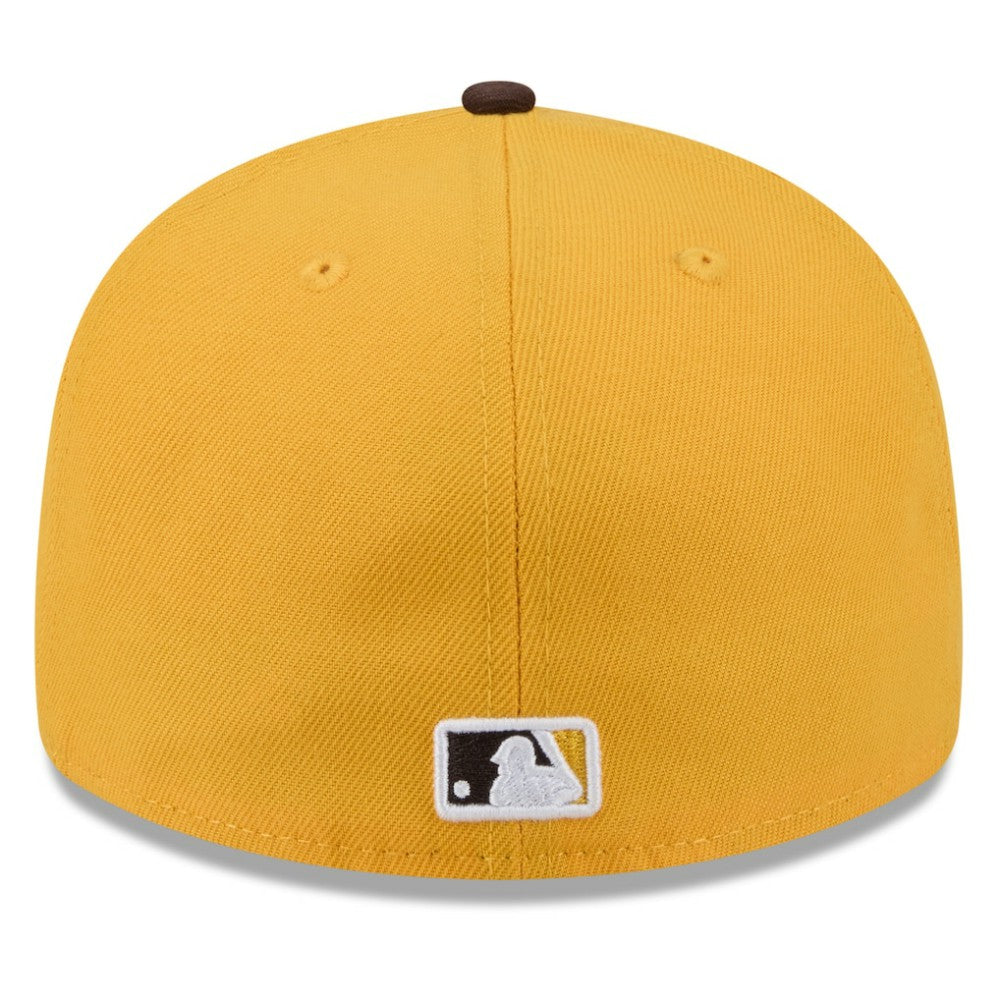San Diego Padres 2026 Spring Training 59FIFTY Fitted Hat - Gold/Brown | New Era