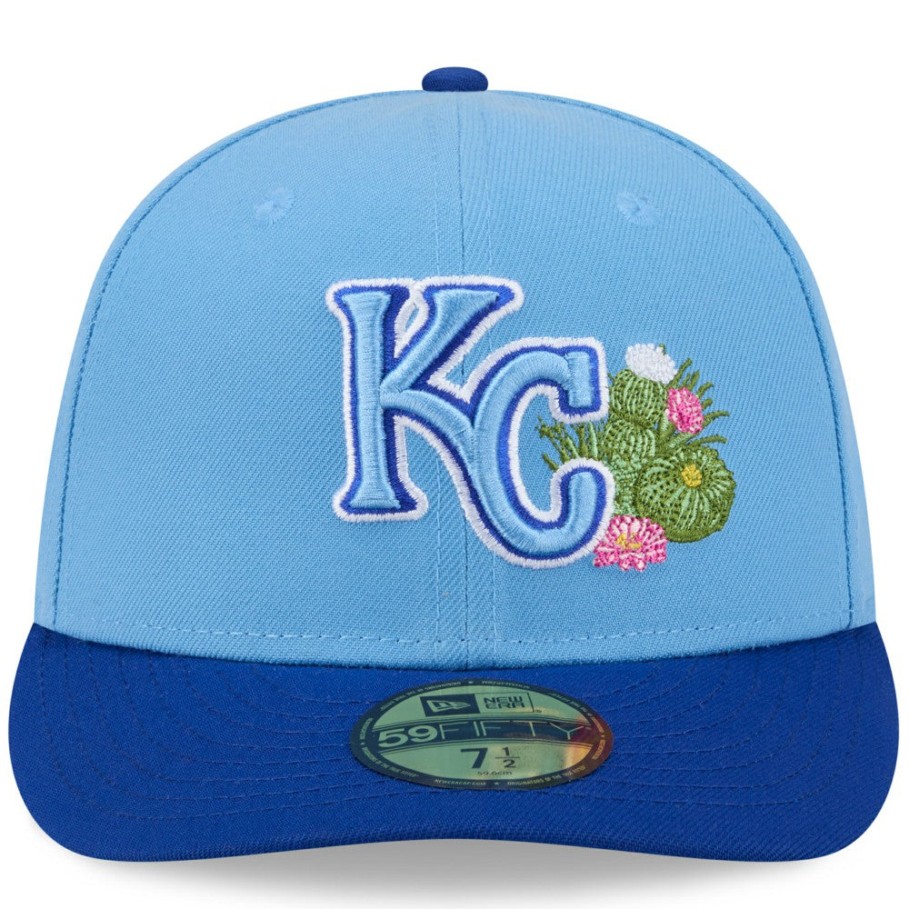 Kansas City Royals 2026 Spring Training 59FIFTY Fitted Hat - Light Blue/Royal | New Era