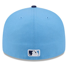 Tampa Bay Rays 2026 Spring Training 59FIFTY Fitted Hat - Light Blue/Navy | New Era