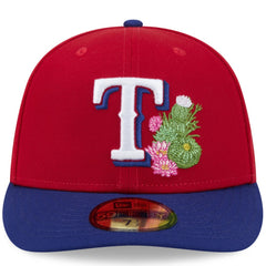 Texas Rangers 2026 Spring Training 59FIFTY Fitted Hat - Red/Royal | New Era