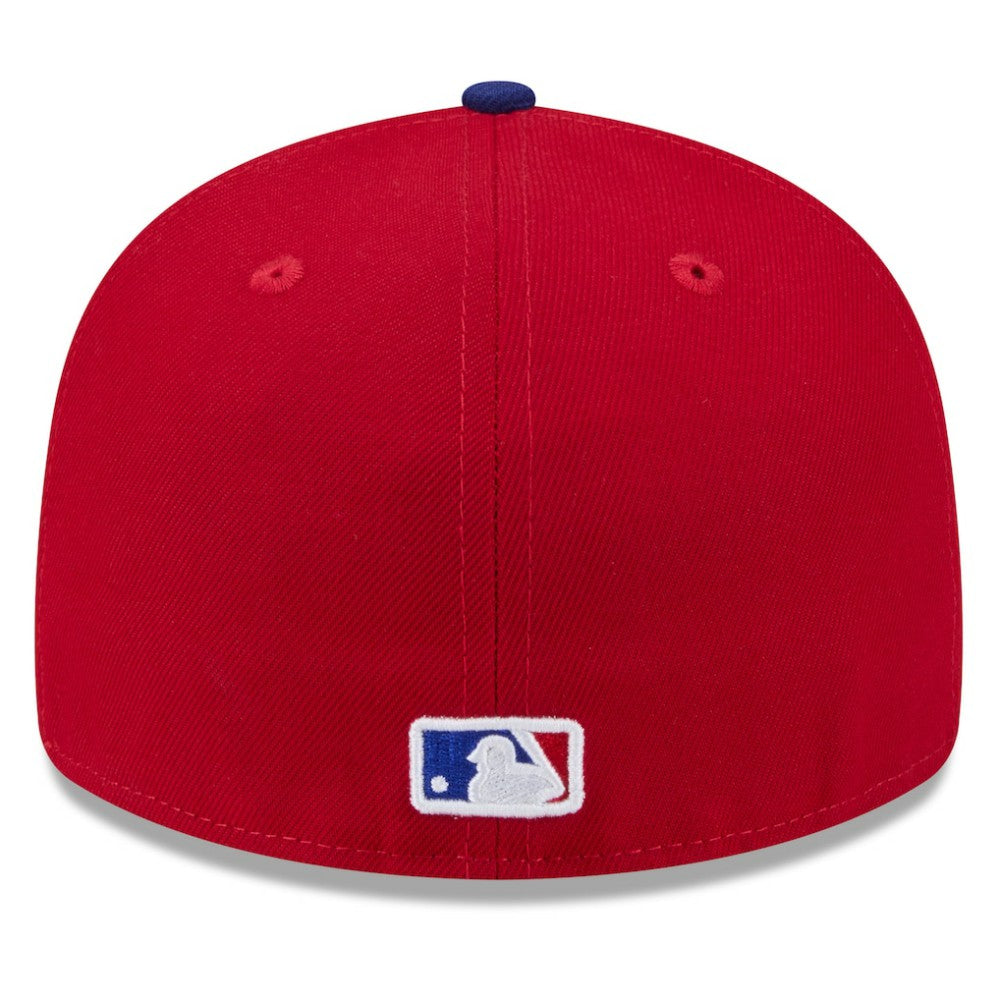 Texas Rangers 2026 Spring Training 59FIFTY Fitted Hat - Red/Royal | New Era