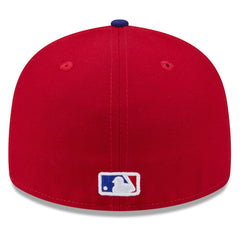 Texas Rangers 2026 Spring Training 59FIFTY Fitted Hat - Red/Royal | New Era