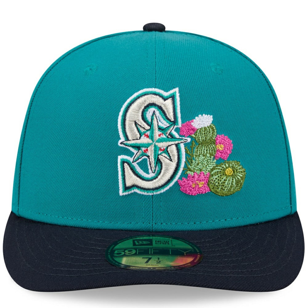 Seattle Mariners 2026 Spring Training 59FIFTY Fitted Hat - Teal/Navy | New Era