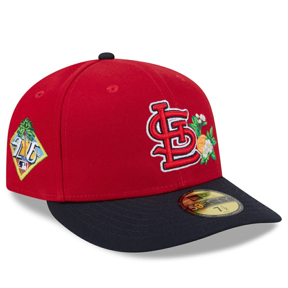 St. Louis Cardinals 2026 Spring Training 59FIFTY Fitted Hat - Red/Navy | New Era