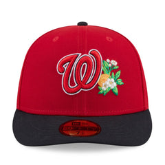 Washington Nationals 2026 Spring Training Low Profile 59FIFTY Fitted Hat - Red/Navy | New Era