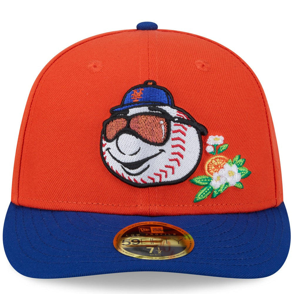 New York Mets 2026 Spring Training Low Profile 59FIFTY Fitted Hat - Orange/Royal | New Era