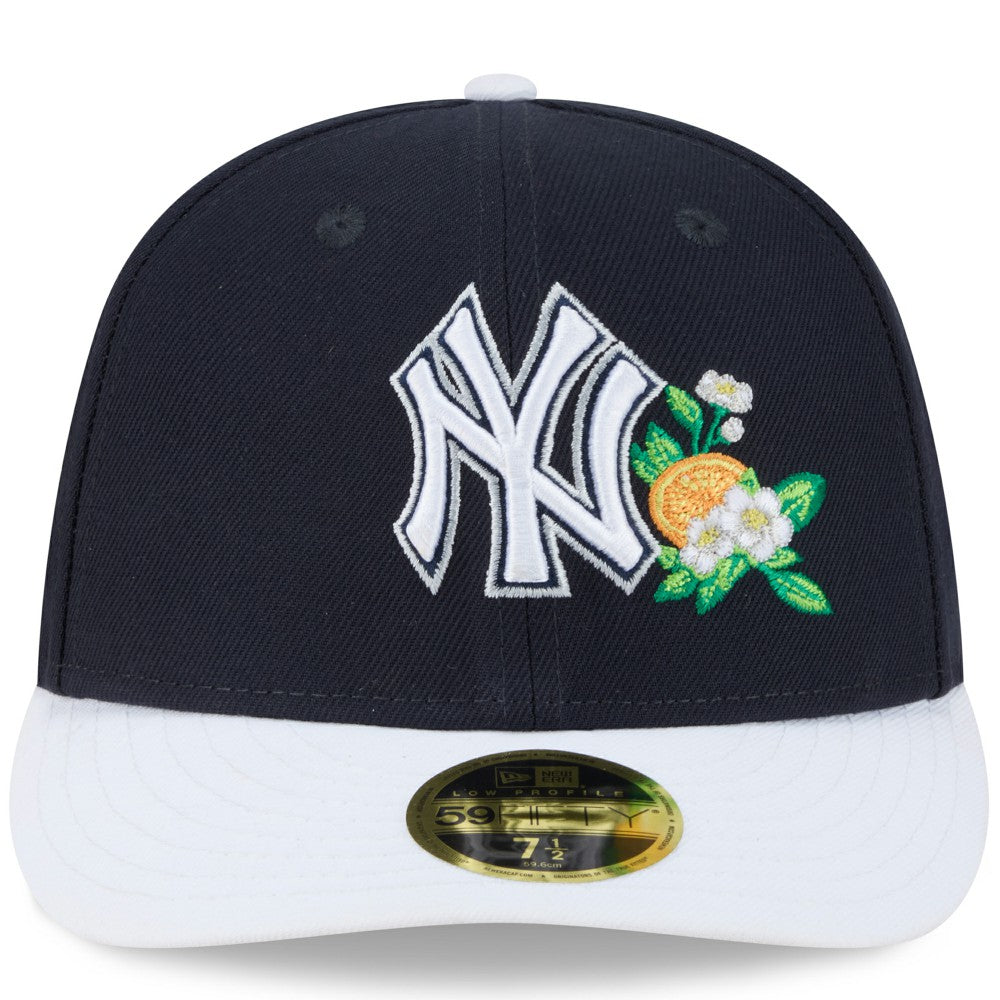 New York Yankees 2026 Spring Training Low Profile 59FIFTY Fitted Hat - Navy/White | New Era