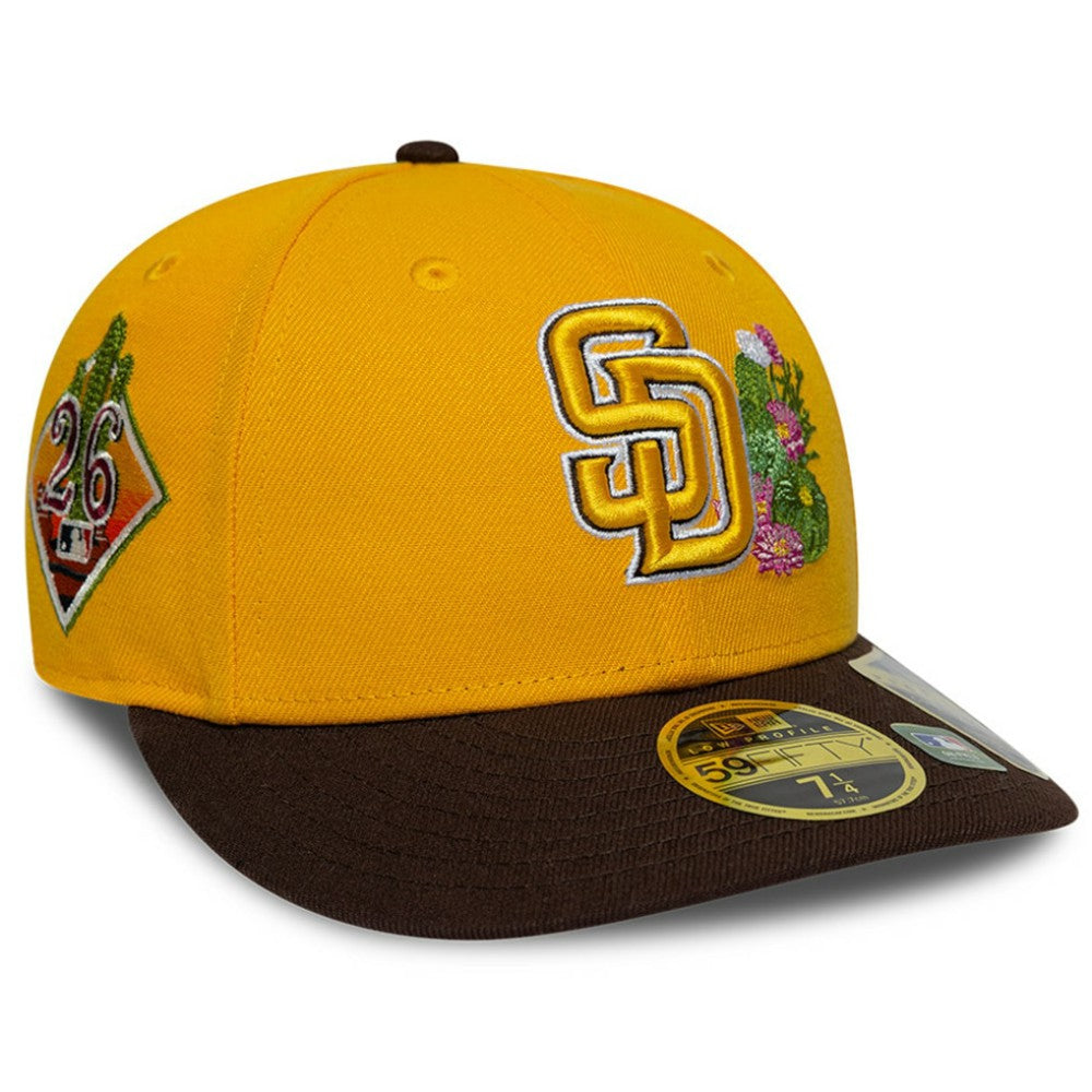 San Diego Padres 2026 Spring Training Low Profile 59FIFTY Fitted Hat - Gold/Brown | New Era