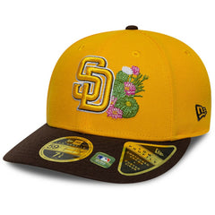 San Diego Padres 2026 Spring Training Low Profile 59FIFTY Fitted Hat - Gold/Brown | New Era