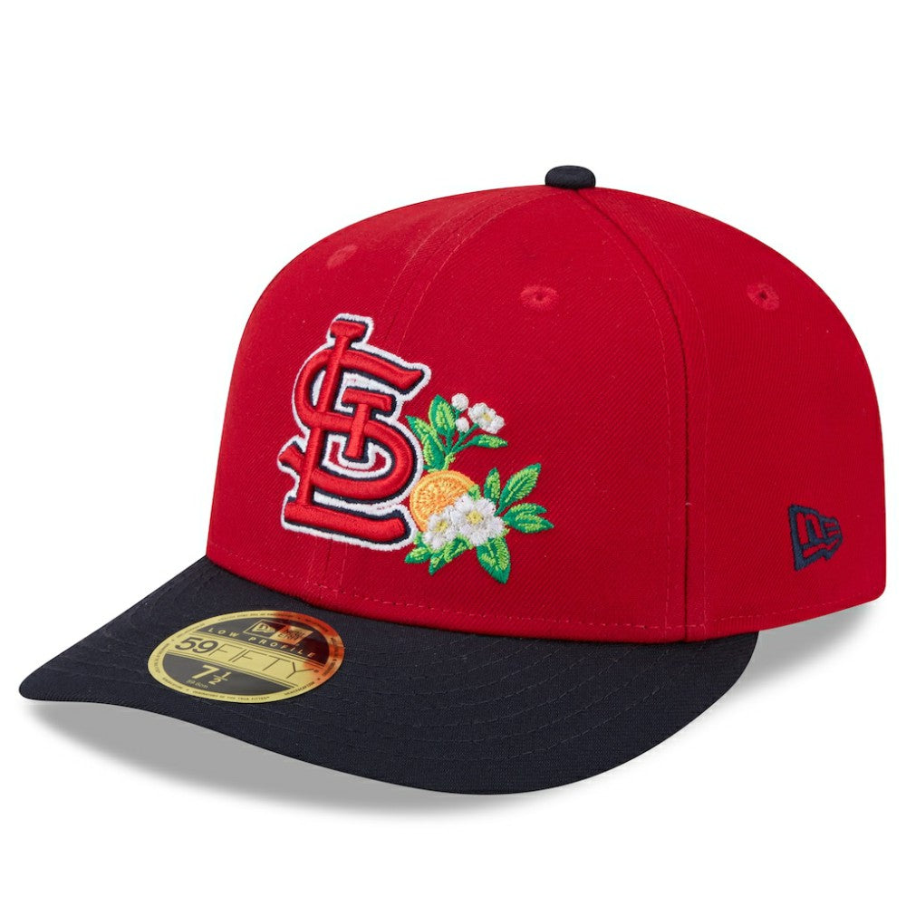 St. Louis Cardinals 2026 Spring Training Low Profile 59FIFTY Fitted Hat - Red/Navy | New Era