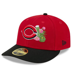 Cincinnati Reds 2026 Spring Training Low Profile 59FIFTY Fitted Hat - Red/Black | New Era