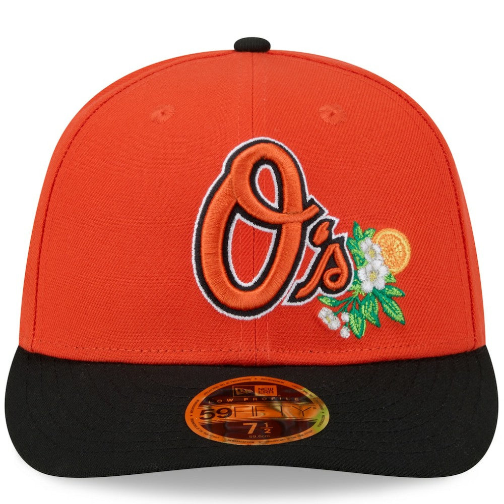 Baltimore Orioles 2026 Spring Training Low Profile 59FIFTY Fitted Hat - Orange/Black | New Era