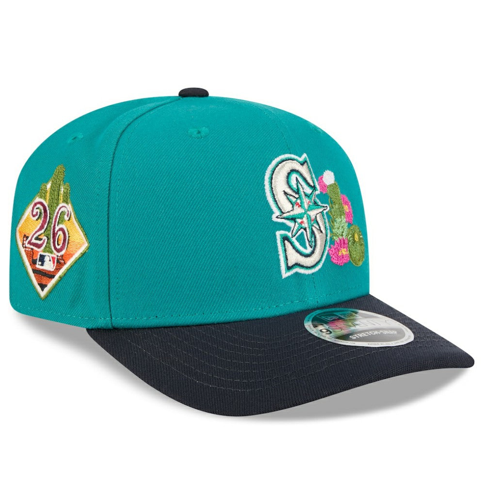 Seattle Mariners 2026 Spring Training 9SEVENTY Adjustable Hat - Teal/Navy | New Era