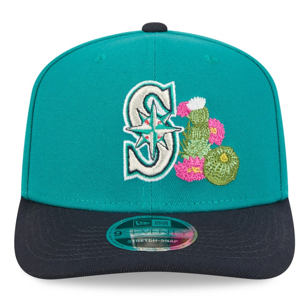 Seattle Mariners 2026 Spring Training 9SEVENTY Adjustable Hat - Teal/Navy | New Era