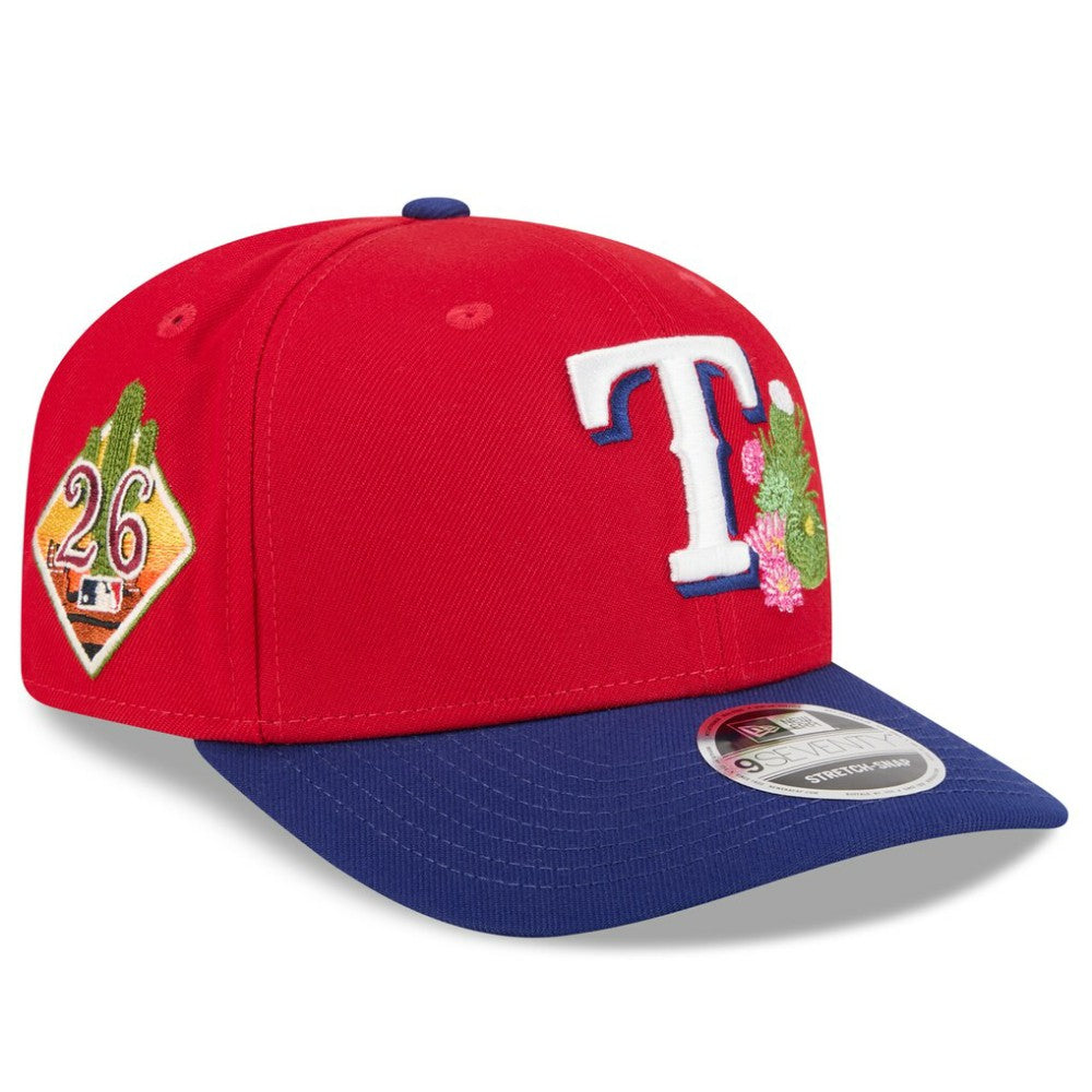 Spring Training Cap Texas Rangers Texas Rangers 2026 Spring Training 9SEVENTY Adjustable Hat - Red/Royal ...