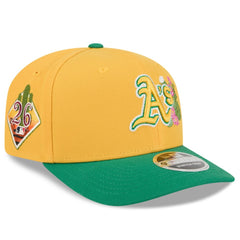 Athletics 2026 Spring Training 9SEVENTY Adjustable Hat - Gold/Green | New Era