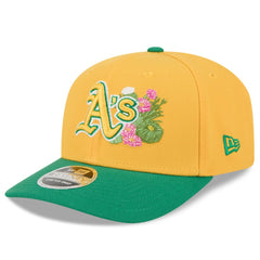 Athletics 2026 Spring Training 9SEVENTY Adjustable Hat - Gold/Green | New Era