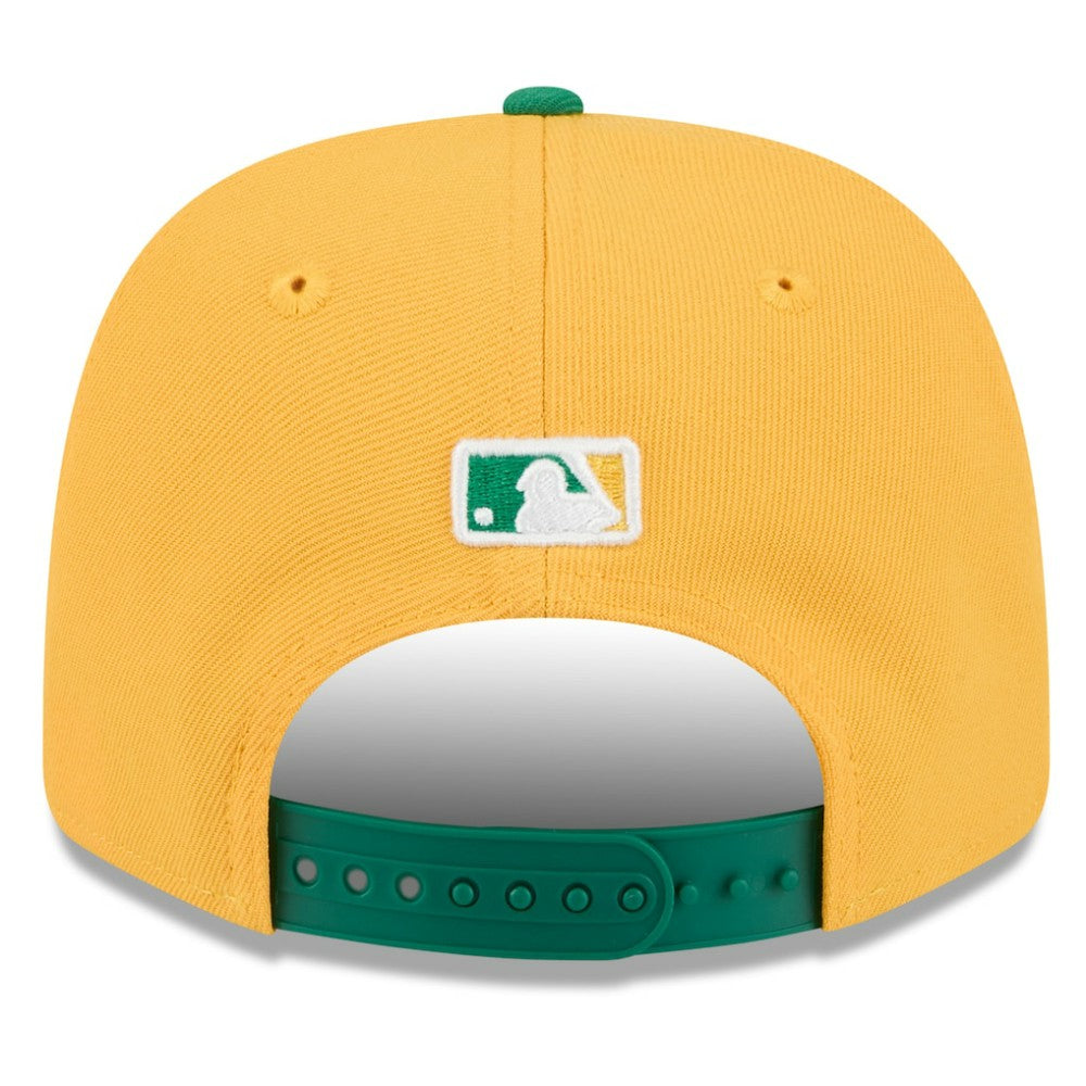 Athletics 2026 Spring Training 9SEVENTY Adjustable Hat - Gold/Green | New Era