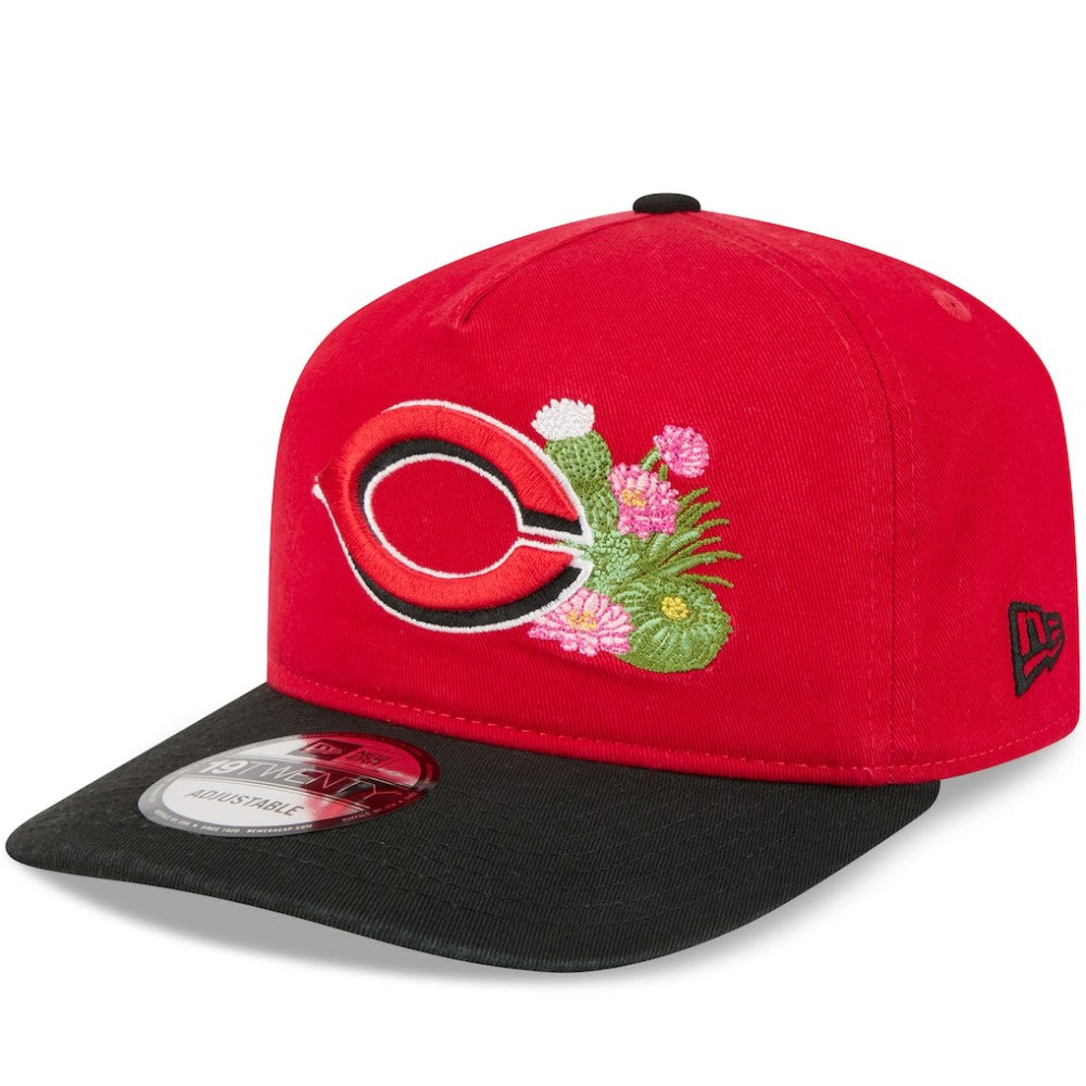 Cincinnati Reds Youth 2026 Spring Training 19TWENTY Adjustable Hat - Red/Black | New Era