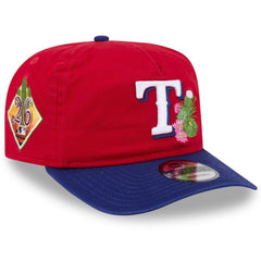 Texas Rangers 2026 Spring Training 19TWENTY Adjustable Hat - Red/Royal | New Era