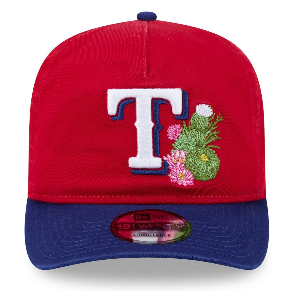 Texas Rangers 2026 Spring Training 19TWENTY Adjustable Hat - Red/Royal | New Era