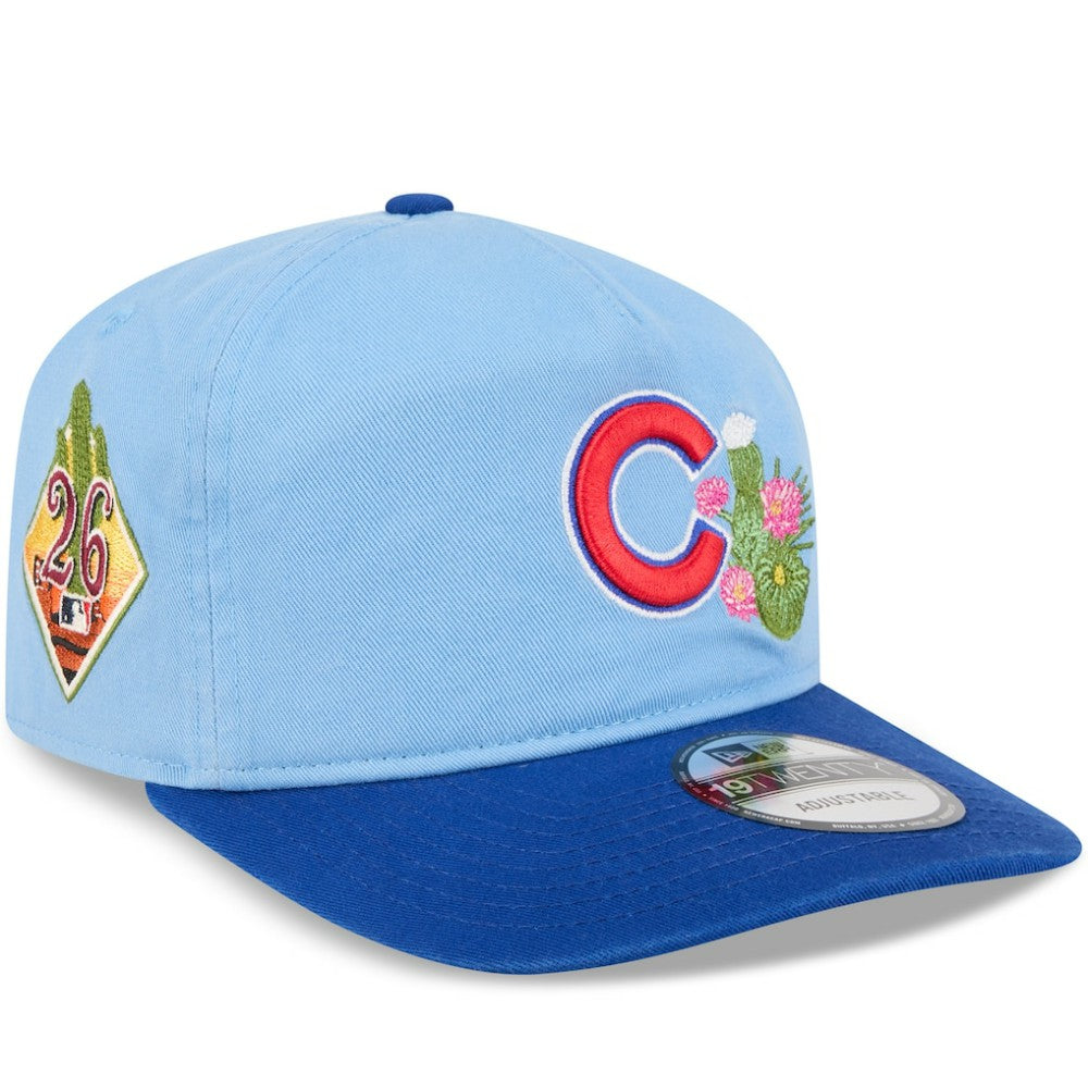 Chicago Cubs 2026 Spring Training 19TWENTY Adjustable Hat - Light Blue/Royal | New Era