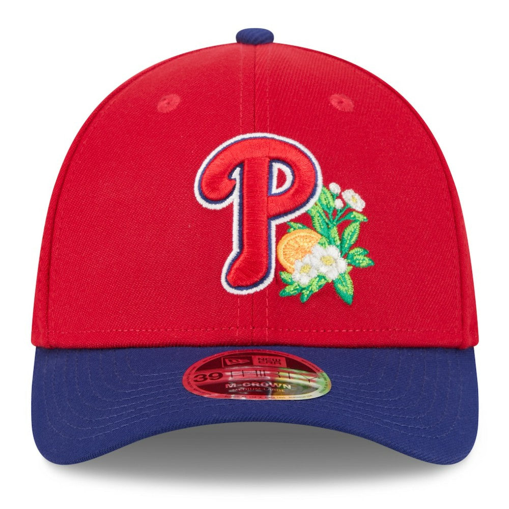 Philadelphia Phillies 2026 Spring Training M-Crown 39THIRTY Flex Hat - Red/Royal | New Era