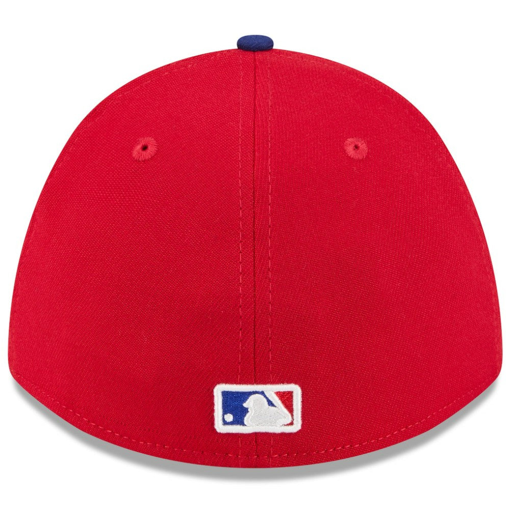 Texas Rangers 2026 Spring Training M-Crown 39THIRTY Flex Hat - Red/Royal | New Era