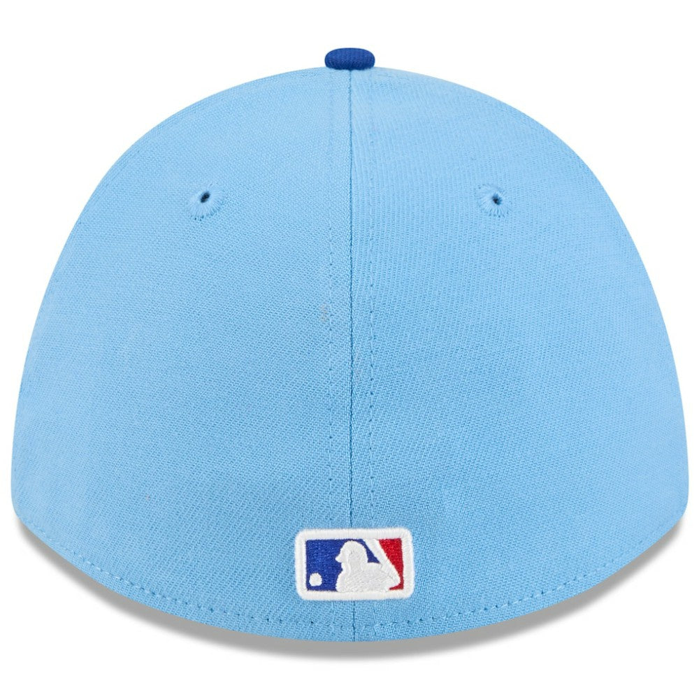 Chicago Cubs 2026 Spring Training M-Crown 39THIRTY Flex Hat - Light Blue/Royal | New Era