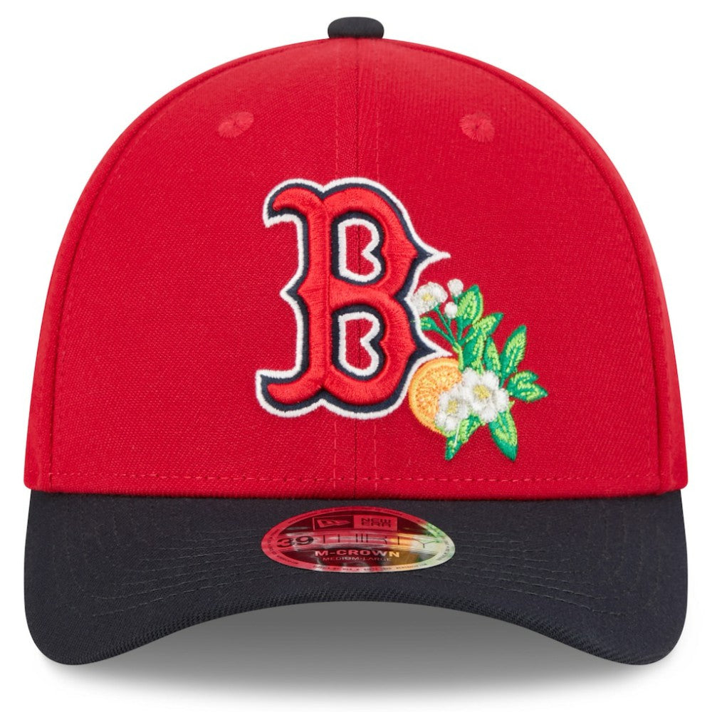 Boston Red Sox 2026 Spring Training M-Crown 39THIRTY Flex Hat - Red/Navy | New Era