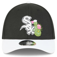 Chicago White Sox 2026 Spring Training M-Crown 39THIRTY Flex Hat - Black/White | New Era