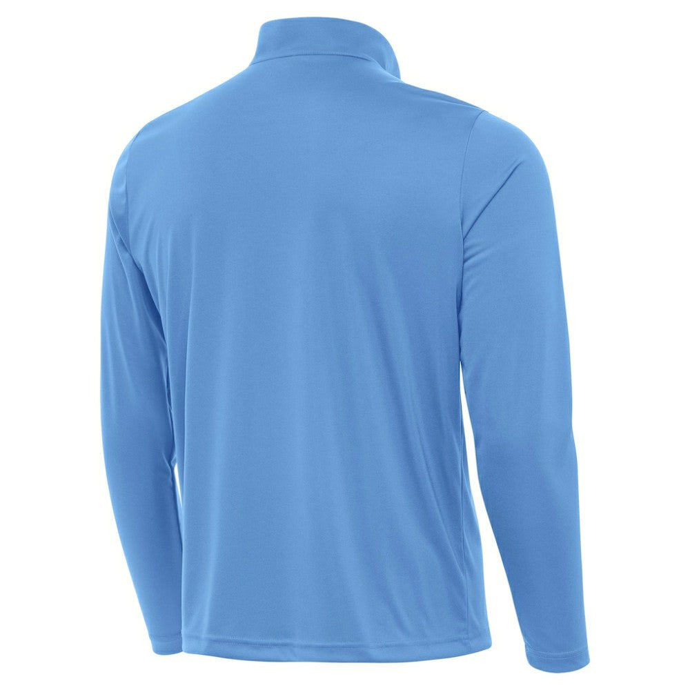 Utah Mammoth Antigua Tribute Quarter-Zip Pullover Powder Blue